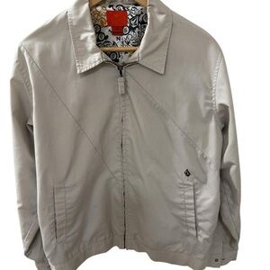 Volcomn Stone BoardWear Swindle Jacket Size M Abstract Pattern Lining Vintage